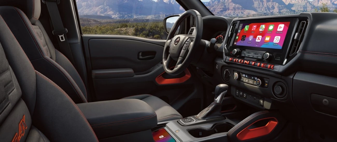 Nissan Altima dashboard and cockpit interior view
