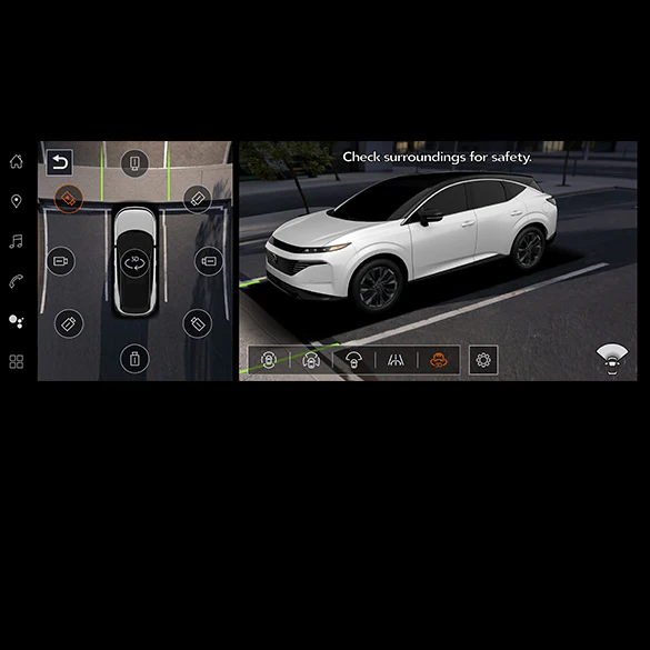 HD Enhanced Intelligent Around View® Monitor