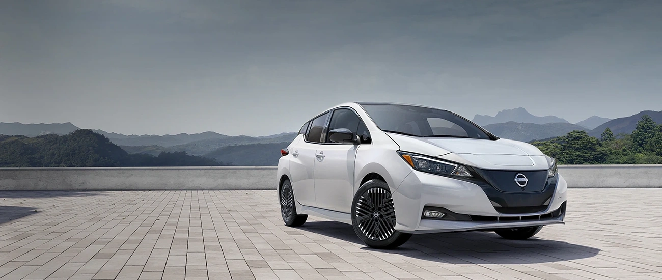 The New 2025 Nissan LEAF in Corona