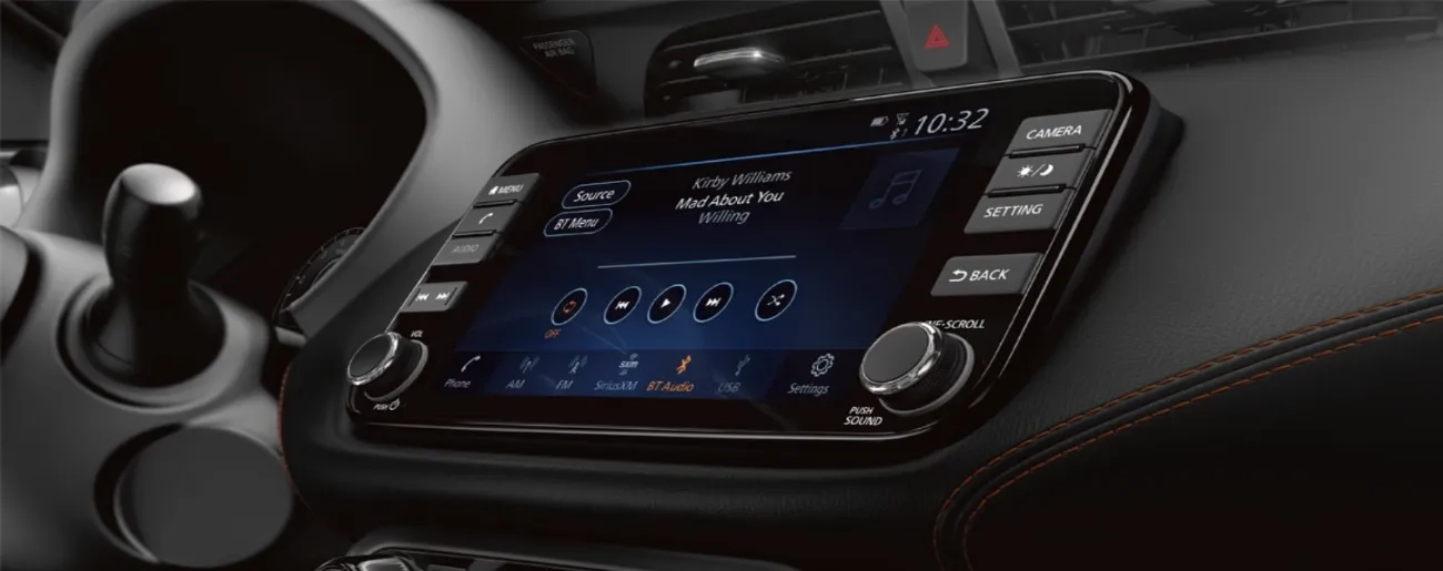 NissanConnect touchscreen