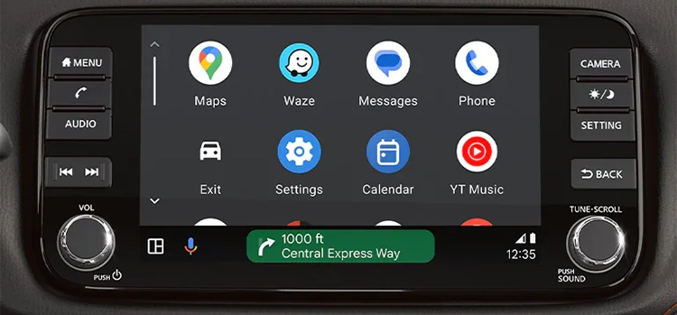 Android Auto display