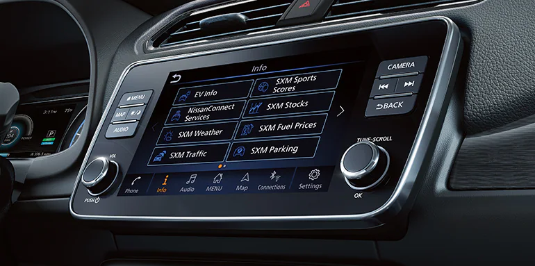 NissanConnect® 8" Touch-screen Display