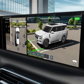 3D Enhanced Intelligent Around View® Monitor
