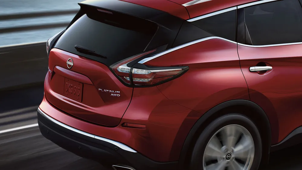 2023 Nissan Murano red rear exterior