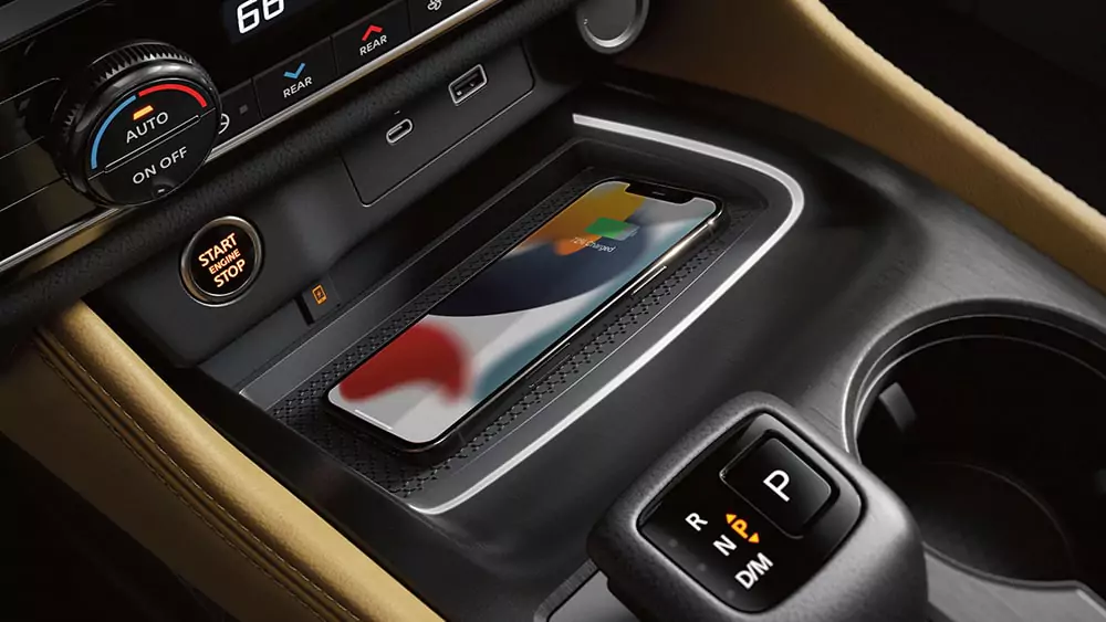 2023 Nissan Rogue wireless charging
