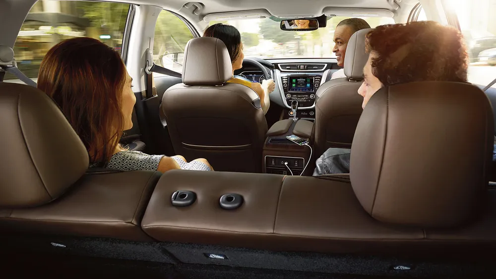 2023 Nissan Murano rear seat passengers