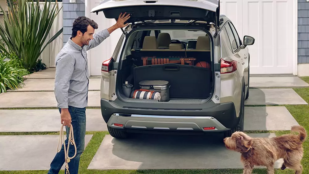 2023 Nissan Rogue cargo area