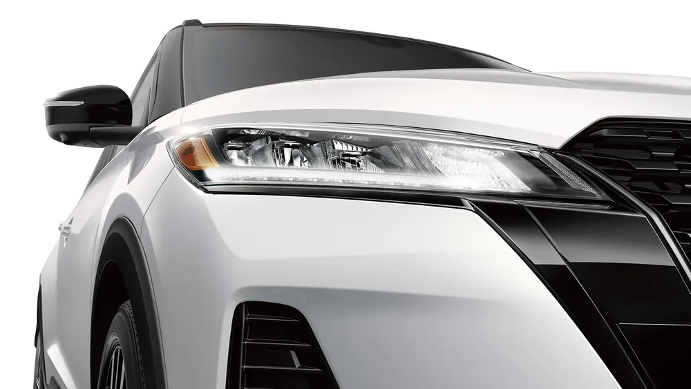 White Kicks headlight