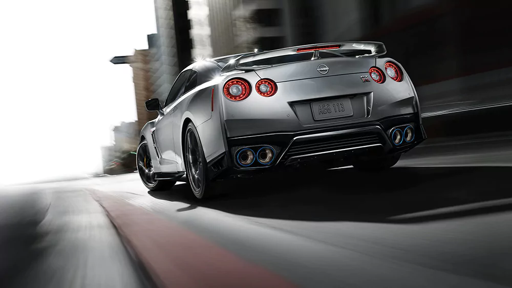GT-R rear view