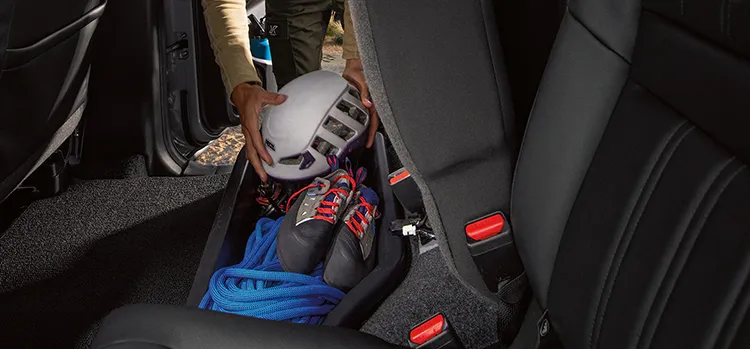 Under-seat storage