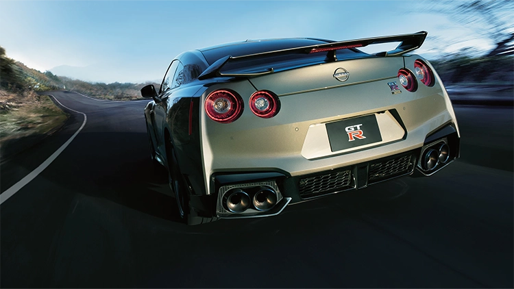 GT-R rear view