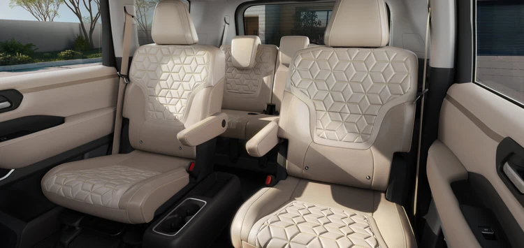 2025 Nissan Armada interior showing the 7-seat option