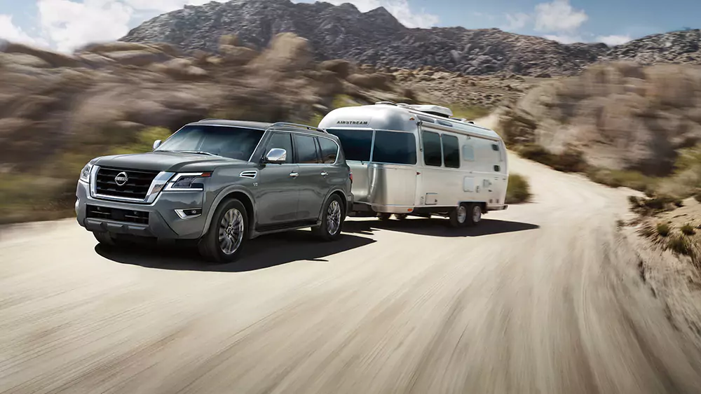 Armada towing trailer