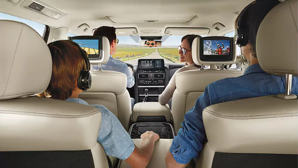Armada rear seat entertainment