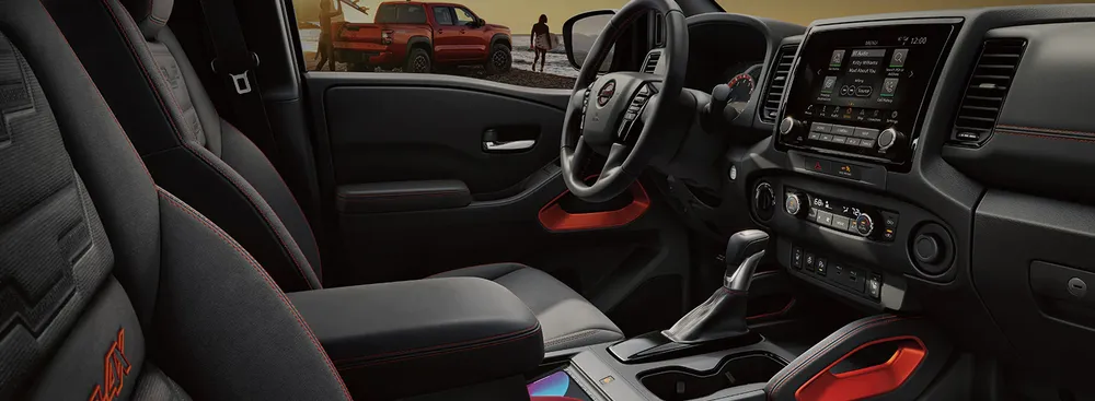 Midsize truck, full-size features