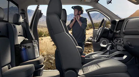 King Cab® seating for 4