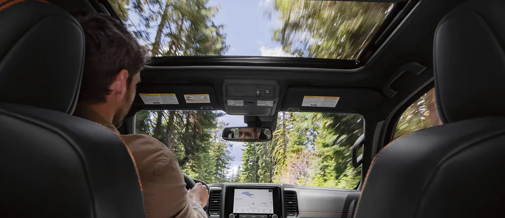 Power sliding glass moonroof