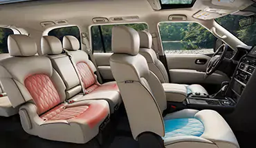 Climate-Controlled Front Seats And Heated Rear Seats