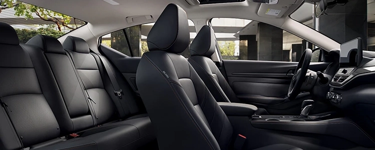 Side View of 2025 Nissan Altima Interior Seats