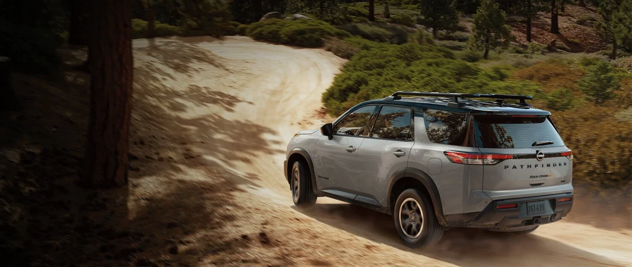 The toughest roads call for the toughest Pathfinder