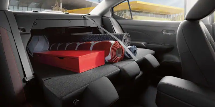 60/40-split Rear Seats
