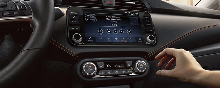 2025 Nissan Versa® Display Screen