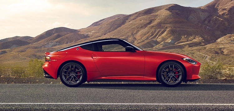 Red Z side view