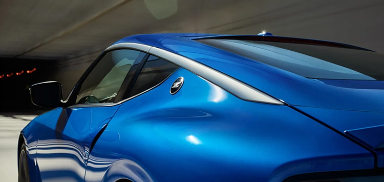 Blue Z exterior