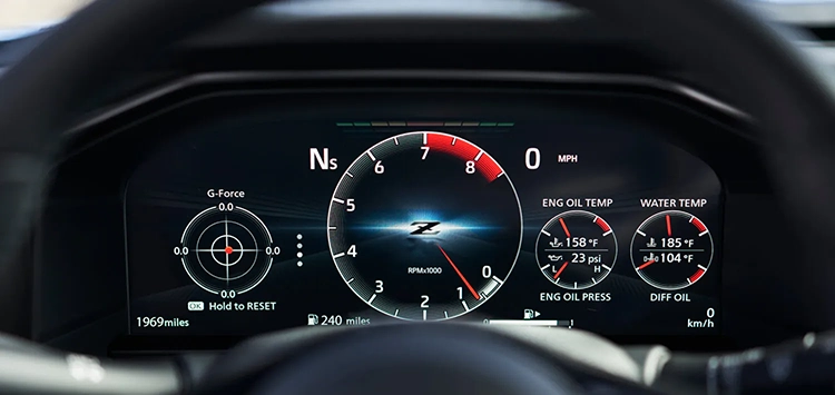 Z digital dashboard