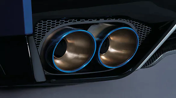 Hand-Formed Titanium Exhaust