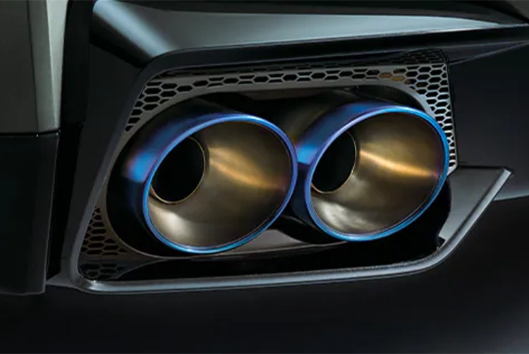 Hand-Formed Titanium Exhaust