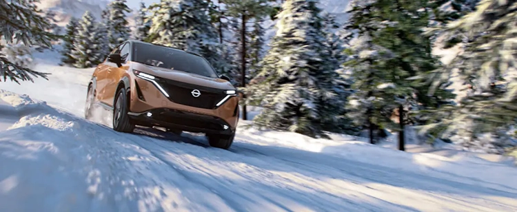 Dual Motor e-4ORCE® All-Wheel Drive Capability