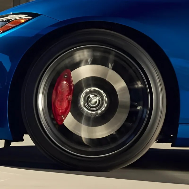 Brakes: Akebono® Performance Brakes