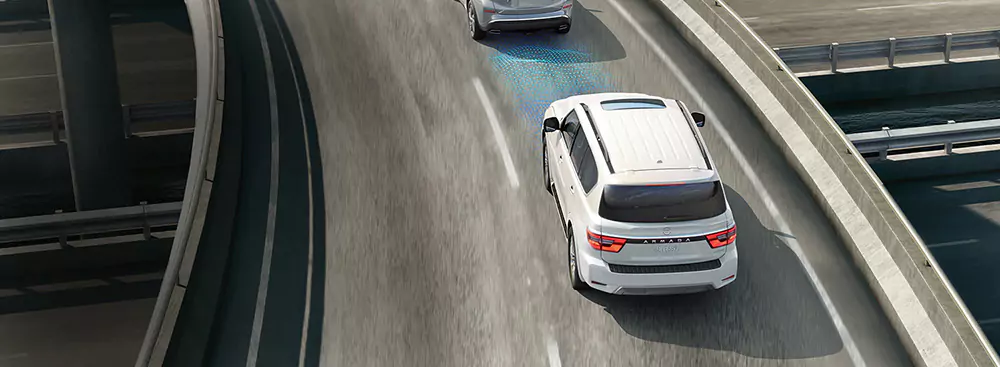 Armada driver assist technology on highway